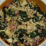farro and kale farro and kale