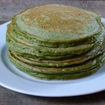 green from spinach, but still sweet! green from spinach, but still sweet!