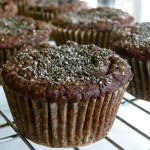Chocolate Banana Chia Seed Muffins with Almond Flour Chocolate Banana Chia Seed Muffins with Almond Flour