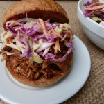 Slow Cooker Barbecued Pulled Chicken by Pamela Salzman Slow Cooker Barbecued Pulled Chicken by Pamela Salzman