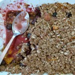 apricot, cherry and almond crisp by Pamela Salzman