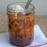 individual warm peach pie pot | pamela salzman