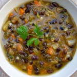 black bean and pumpkin soup | pamela salzman