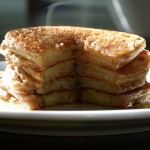 apple-dipped pancakes | pamela salzman