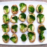 mini potato broccoli cheese bites