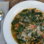 white bean and kale minestrone