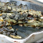 Swiss chard and potato gratin