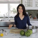 How to Cook Artichokes with Tomato-Basil Salad
