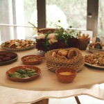 buffet table