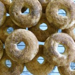 baked cinnamon cake doughnuts!