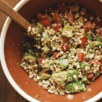 Charred Corn Salad with Tomato and Avocado