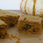 whole grain pumpkin chocolate chip bars