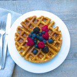 whole grain buttermilk waffles | pamela salzman