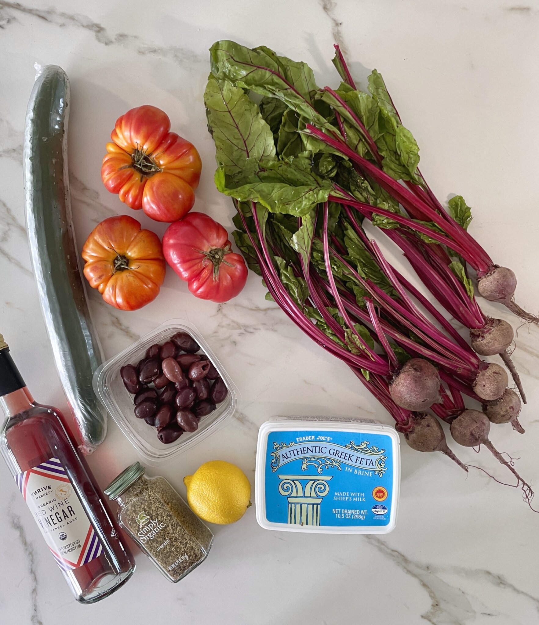 Roasted Beet Greek Salad With Olive Vinaigrette Recipe Pamela Salzman