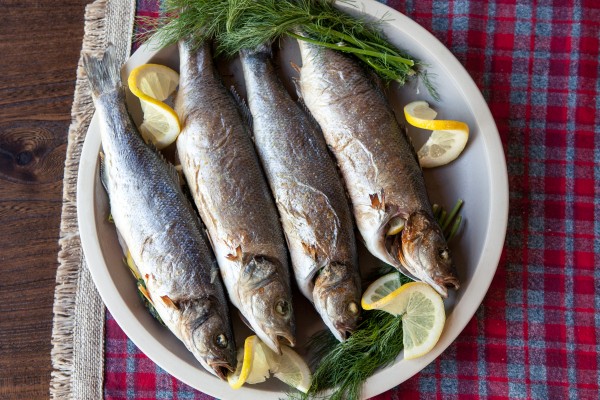 whole roasted branzino | pamela salzman