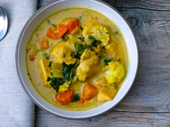 chicken and vegetable curry | pamela salzman