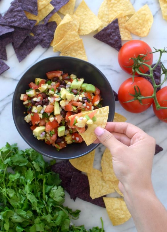 Grilled Corn and Black Bean Salsa | Pamela Salzman