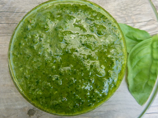 basil-parsley pesto | pamela salzman