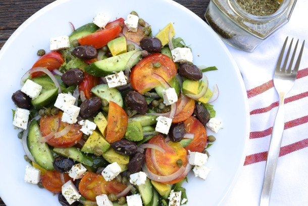 california greek salad|pamela salzman