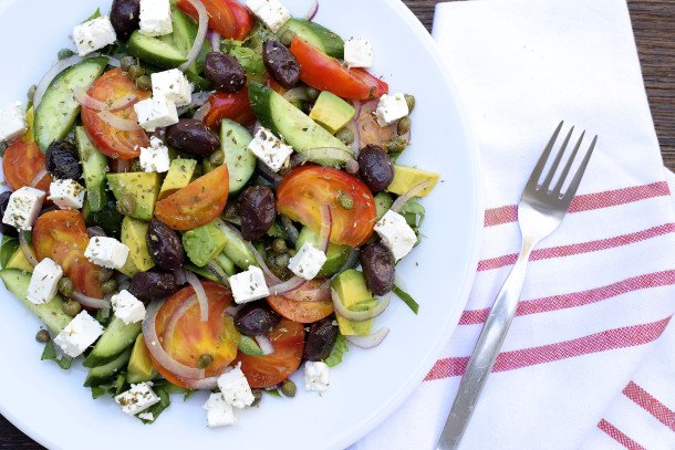 california greek salad|pamela salzman