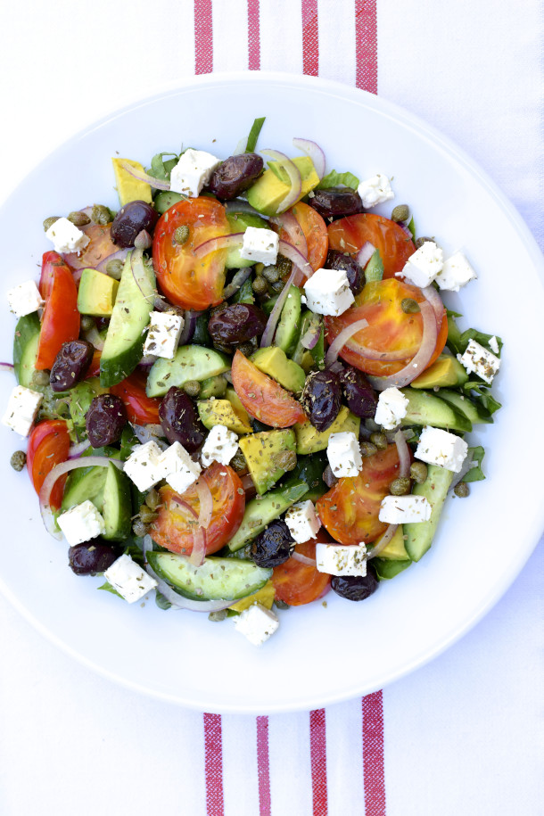 california greek salad|pamela salzman