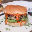 Black Bean Burgers with Smoky Red Pepper Sauce | Pamela Salzman