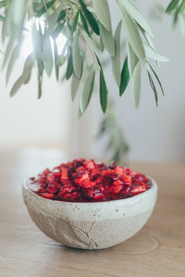 Cranberry Sauce with Apples and Raspberries | Pamela Salzman