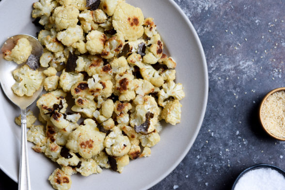 Sesame Roasted Cauliflower with Nori | Pamela Salzman