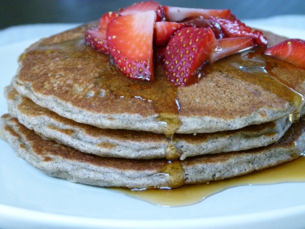 gluten-free buckwheat pancakes | pamela salzman
