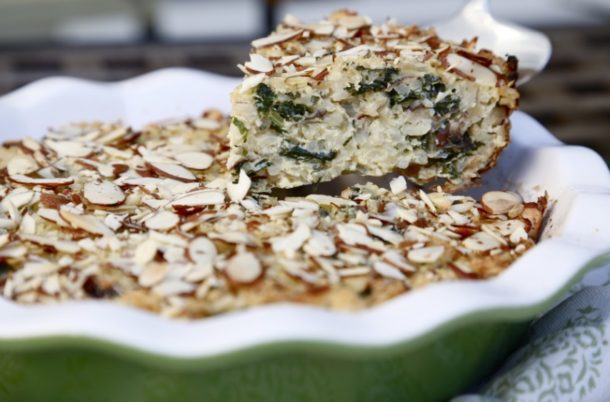 Kale, Mushroom and Brown Rice Bake | Pamela Salzman