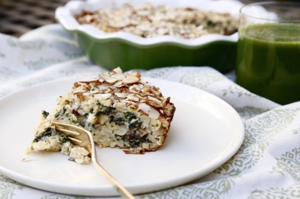 Kale, Mushroom and Brown Rice Bake | Pamela Salzman