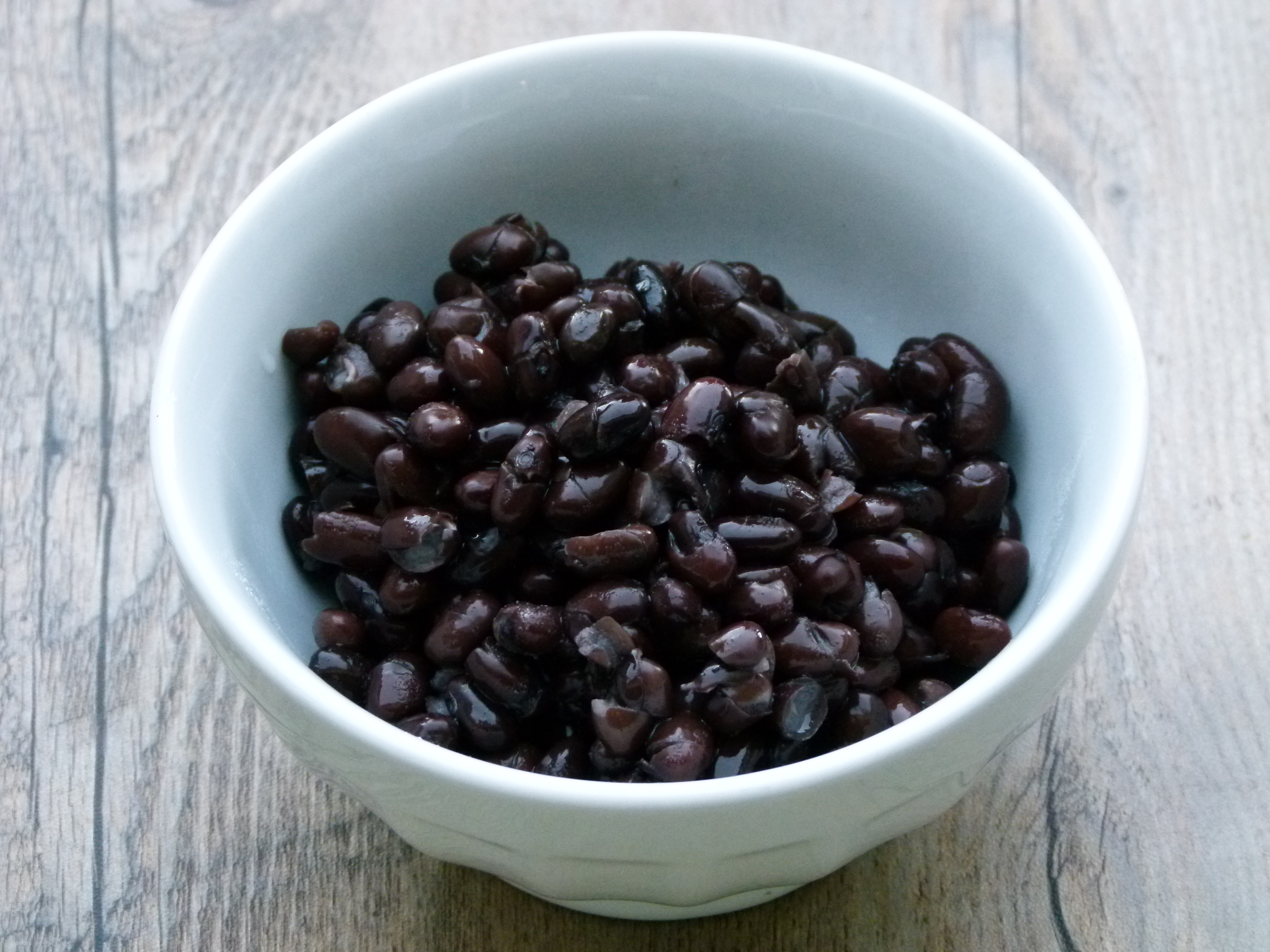 cooked black beans