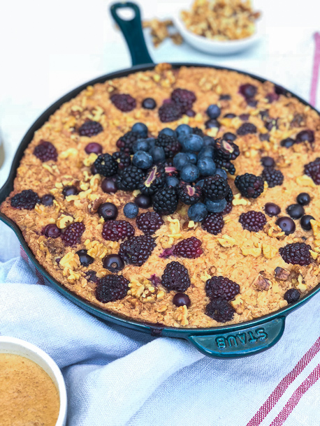 Baked Berry Oatmeal | Pamela Salzman