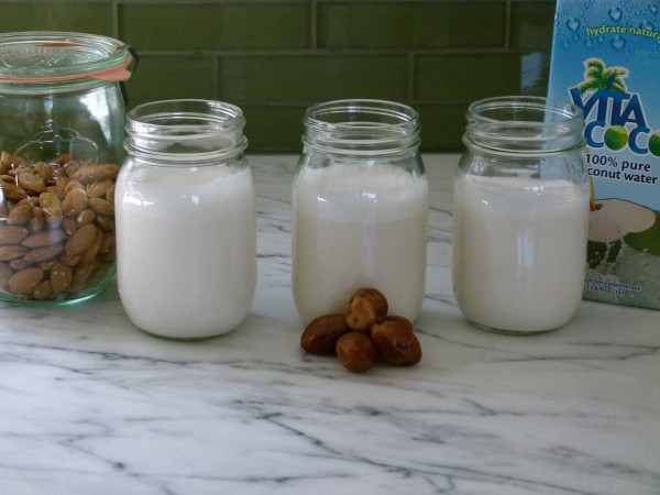 homemade almond milk | pamela salzman