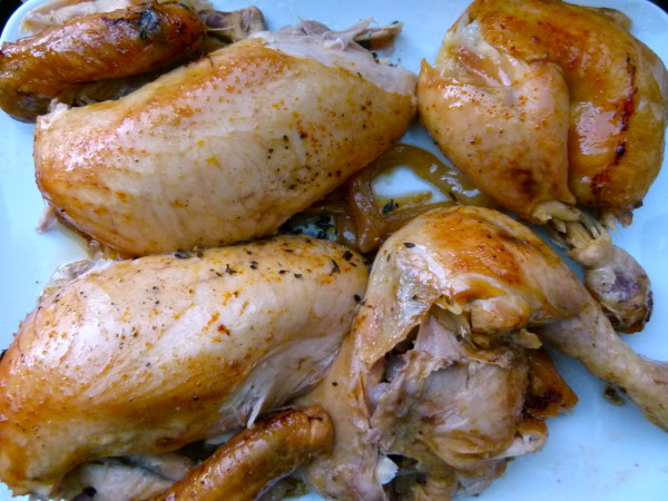 Slow Cooker Whole Chicken Cooked in Cider Recipe