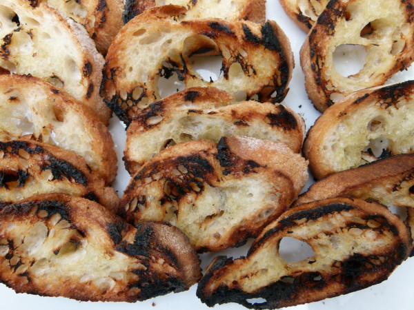 grilled bread