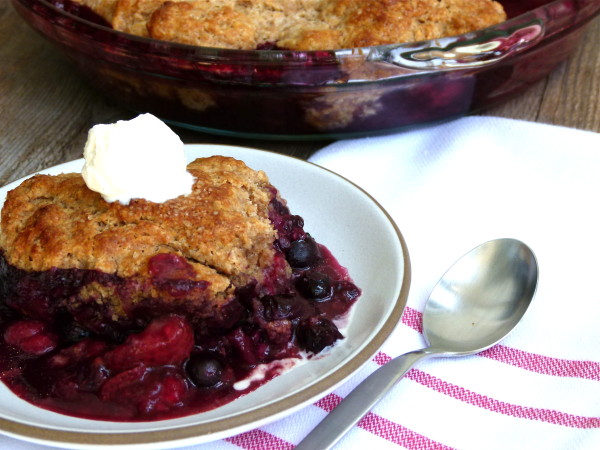 Mixed Berry Cobbler | Pamela Salzman