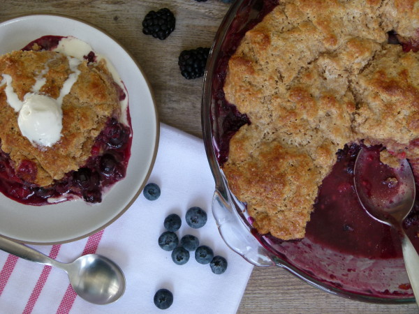 Mixed Berry Cobbler | Pamela Salzman