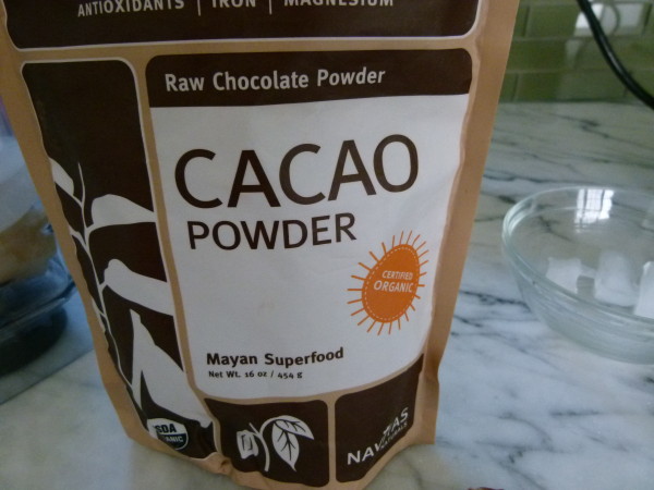 raw cacao powder