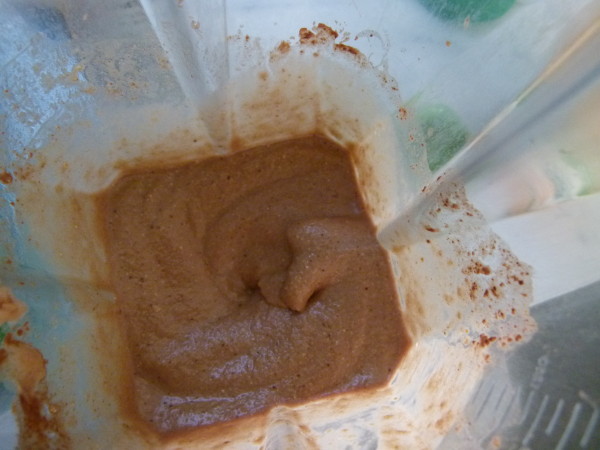 chocolate peanut butter banana oatmeal smoothie by Pamela Salzman