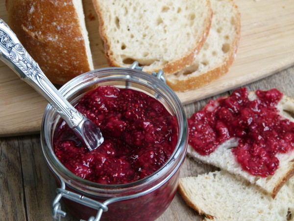 Raspberry Chia Jam by Pamela Salzman