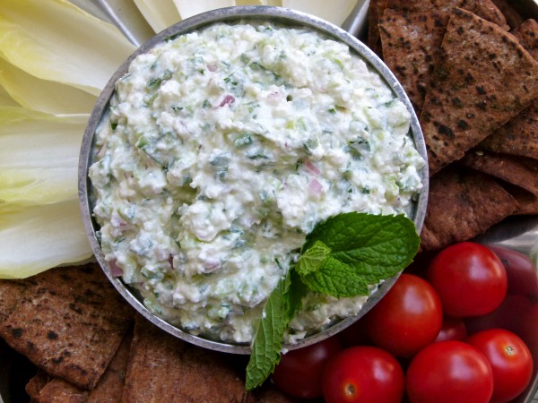 Feta and Cucumber Dip | Pamela Salzman