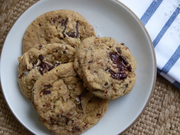 (a more healthful) chocolate chip cookie by Pamela Salzman