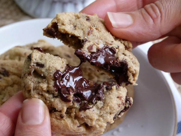 (a more healthful) chocolate chip cookie by Pamela Salzman