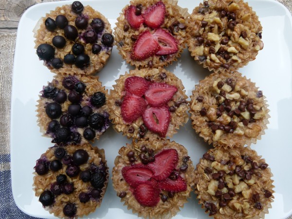 Individual Baked Oatmeal Cups by Pamela Salzman