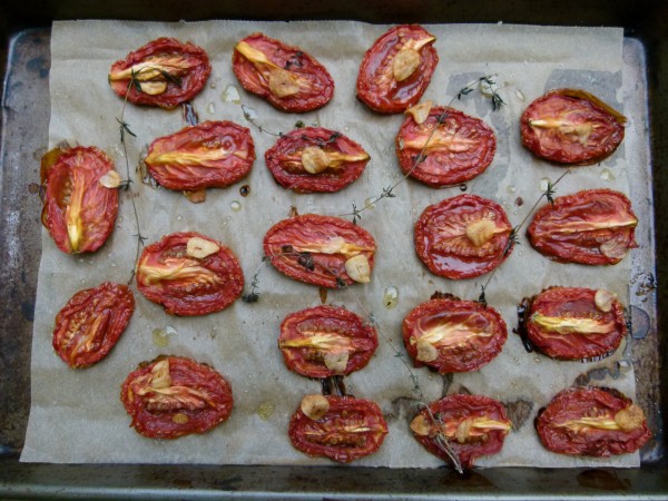 slow roasted tomatoes | pamela salzman