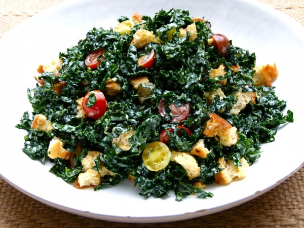 Kale Salad with Creamy Lemon Dressing | Pamela Salzman