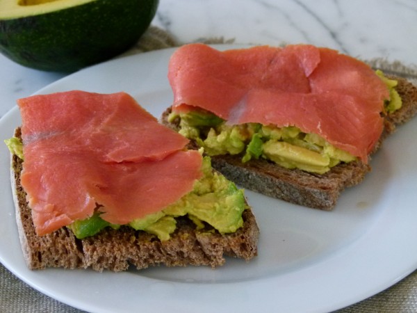 Avocado with Wild Smoked Salmon