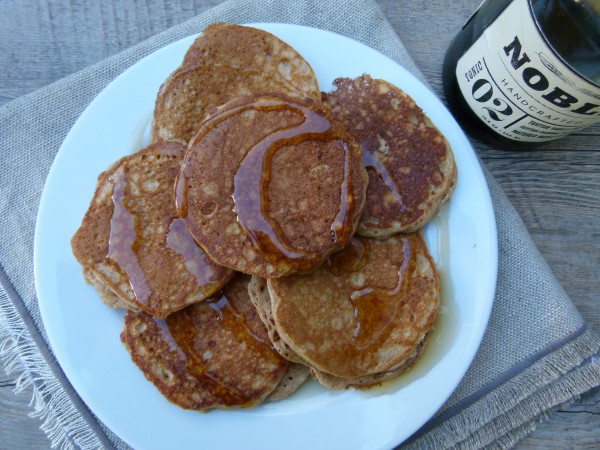 apple-dipped pancakes | pamela salzman