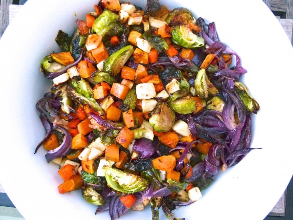 maple-mustard roasted vegetables | pamela salzman